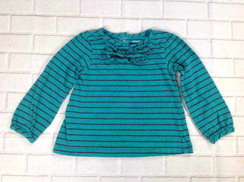 Carters TEAL PRINT Top