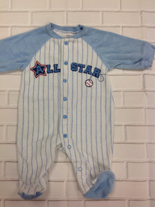 Carters WHITE & BLUE One Piece