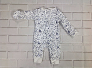 Carters WHITE & BLUE One Piece
