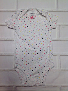 Carters WHITE & BLUE Onesie