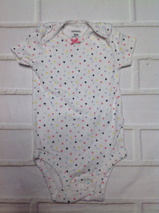 Carters WHITE & BLUE Onesie