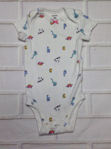 Carters WHITE & BLUE Onesie