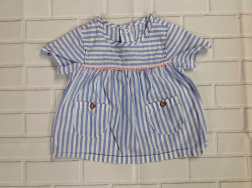 Carters WHITE & BLUE Top