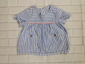 Carters WHITE & BLUE Top