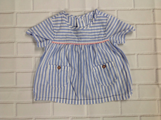 Carters WHITE & BLUE Top