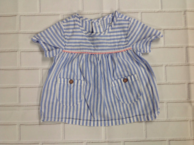 Carters WHITE & BLUE Top