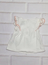 Carters WHITE & PEACH 2 PC Outfit