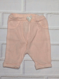Carters WHITE & PEACH 2 PC Outfit