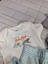 Carters White & Baby Blue 4 PC Outfit