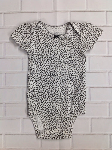 Carters White & Brown Onesie