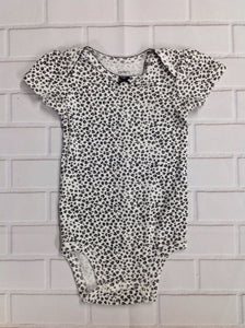 Carters White & Brown Onesie