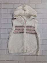 Carters White & Brown Top