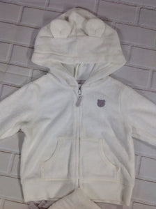 Carters White & Gray 2 PC Outfit
