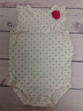 Carters White & Gray One Piece