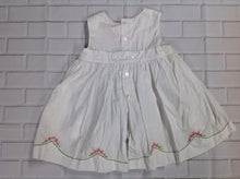 Carters White & Green Dress