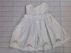 Carters White & Green Dress