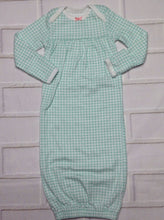 Carters White & Green Gown