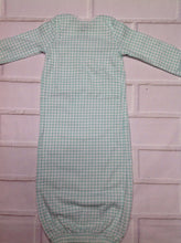 Carters White & Green Gown