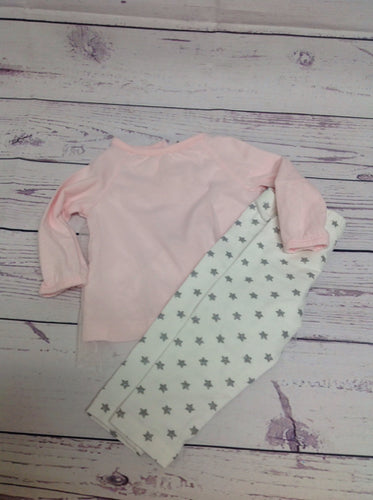 Carters White & Pink 2 PC Outfit