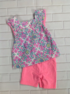 Carters White & Pink 2 PC Outfit
