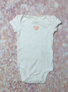 Carters White & Pink Top