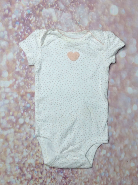 Carters White & Pink Top
