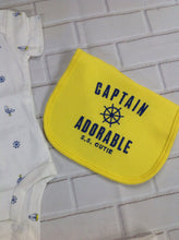 Carters White & Yellow 4 PC Outfit