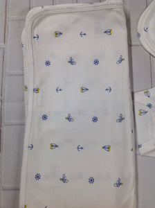 Carters White & Yellow 4 PC Outfit