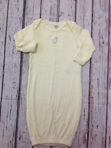 Carters White & Yellow Gown