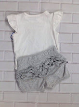 Carters White Print 2 PC Outfit