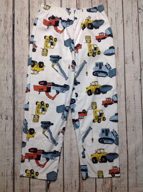 Carters White Print Construction Sleepwear