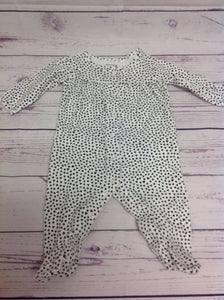 Carters White Print One Piece