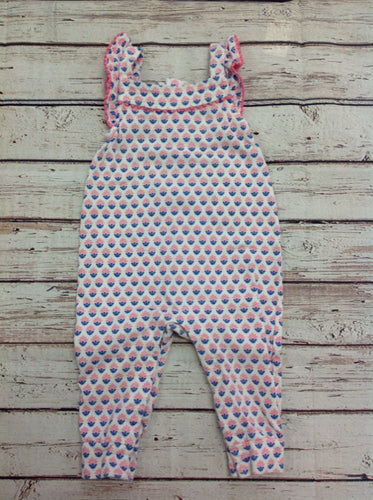 Carters White Print One Piece
