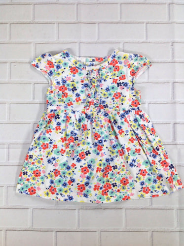Carters White Print One Piece