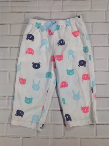 Carters White Print Sleepwear