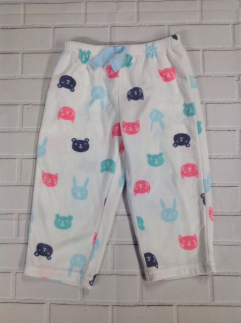 Carters White Print Sleepwear