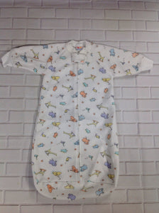 Carters White Print Sleepwear