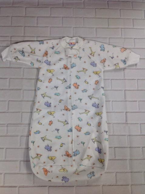 Carters White Print Sleepwear