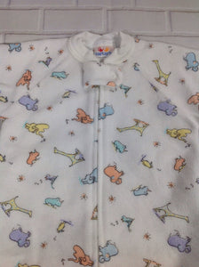 Carters White Print Sleepwear