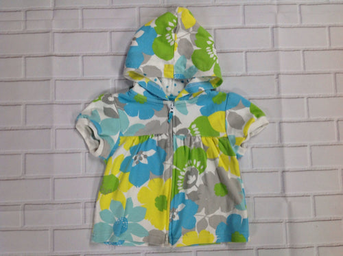 Carters White Print Top