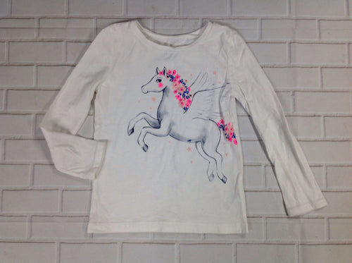 Carters White Print Top