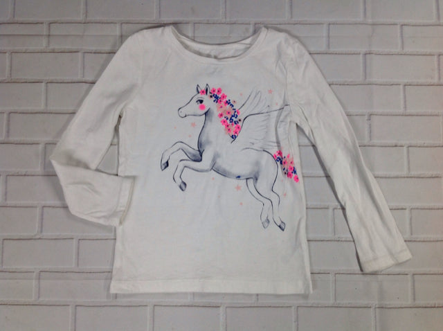 Carters White Print Top
