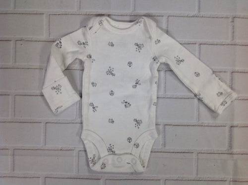 Carters White Print Top