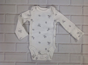 Carters White Print Top