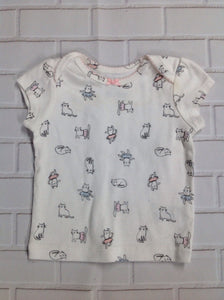Carters White Shirt