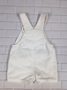 Carters White Shortalls