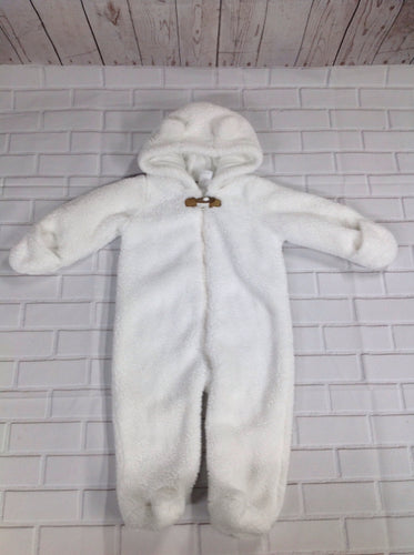 Carters White Snowsuit