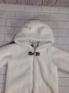 Carters White Snowsuit