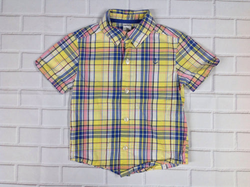 Carters YELLOW & BLUE Top