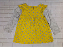 Carters Yellow & Gray Top